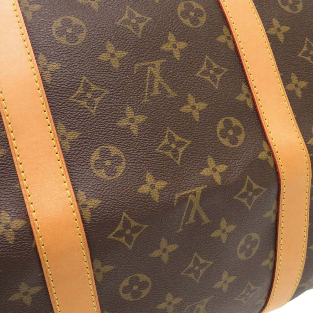 LOUIS VUITTON Brown Monogram Keepall 60 Boston Bag - Picture 9 of 10